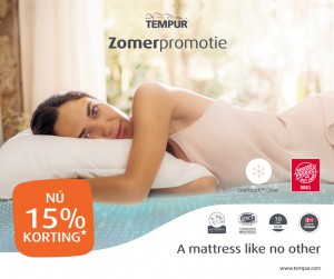 Tempur actie korting aanbieding