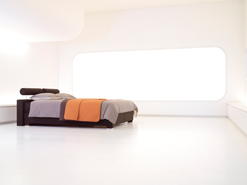 Profine waterbed: boxster Hoofdbord: Cabrio Poten: Rectangolo