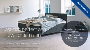 Tempur aanbieding korting matras en bedbodem